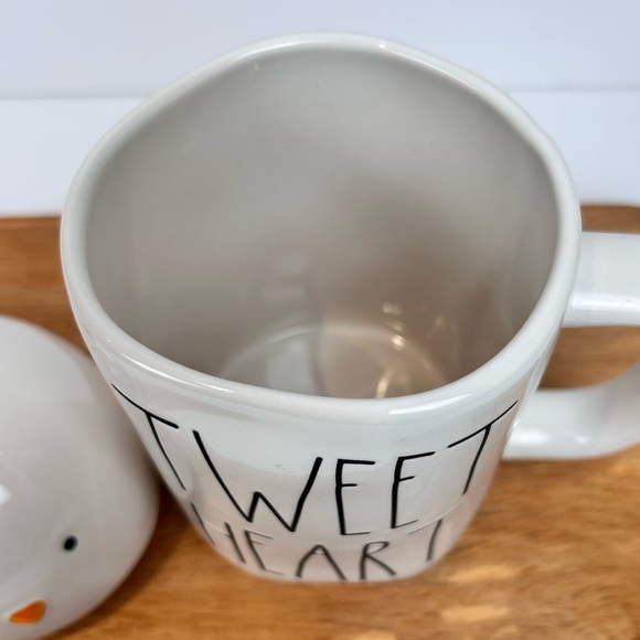 Rae Dunn “Tweet Heart” coffee mug, with chick lid #213, Collectible cup, New - Picture 3 of 10